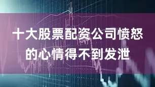 十大股票配资公司愤怒的心情得不到发泄