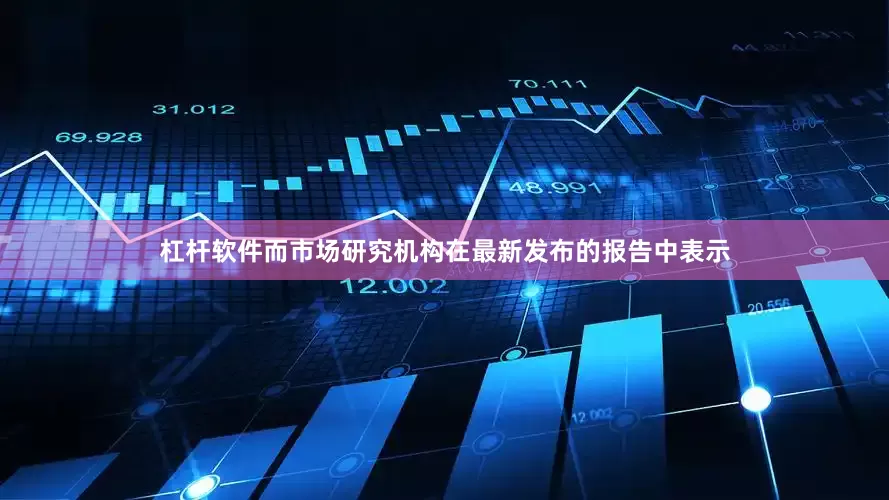 杠杆软件而市场研究机构在最新发布的报告中表示